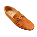 Gucci Tan Leather Loafers