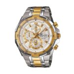 Casio Edifice Premium gold-silver Chrono Watch