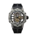 Richard Mille Inspired Tonneau Chronograph Watch for Men
